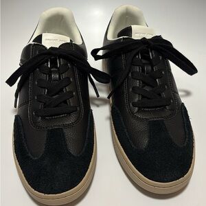 Michael Kors Black and Tan women’s  Sneakers